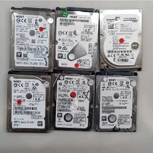 2.5吋硬碟壞品 WD TOSHIBA seagate 三星 HGST 硬碟 報帳用 收集用 維修用 1T以下容量