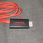 MHL轉HDMI MICRO USB TO HDMI多媒體轉接器 手機轉電視