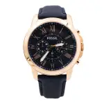 FOSSIL (FS4835) 時尚 三眼計時 男錶 手錶 玫瑰金/44MM
