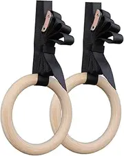 Pair workout rings exercise rings gymnastic rings fitness ring child Wooden sports ring encourage