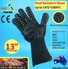 Gloves BBQ Fire Extreme Heat Resistant Grilling Cooking Oven Gloves 1472℉ 800°C
