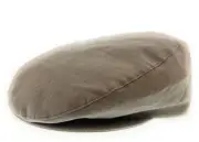 Dolce & Gabbana Men’s Beige Linen Flat Cap – Luxury Headwear