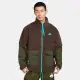 【NIKE 耐吉】外套 男款 運動外套 AS M NSW SHERPA FZ OUTDOOR JKT 咖啡綠 FV4022-237(2S3455)