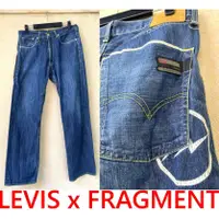 在飛比找蝦皮購物優惠-BLACK冠希著！美中古LEVIS x FRAGMENT金標