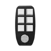 Gaming Mini Programming Macro Keyboard RGB Custom Knob Keyboard 6 Keys 1 Knob t