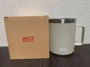 UNIQLO UNIQLO novelty stainless steel mug ecru beige 22 #bd597e