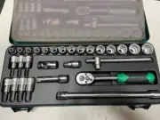 Stahlwille 3/8” Dr, 12PT, w/Inhex, Metric Socket Set - 96020155 - 45/49/22/6