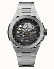 Ingersoll The Springfield Stainless Steel Skeleton Automatic I15203 Mens Watch