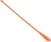 [TWAYRDIO] 2-Way Radio UHF VHF 2M/70CM SMA Female Soft Whip Antenna for Baofeng UV5R Series 888S Walkie Talkie Orange
