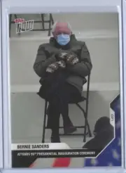 2020 USA Election Topps NOW® - INAUGURAL CARD 21 Bernie Sanders - 20 CARD BUNDLE