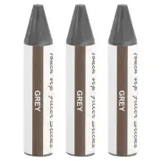 Wood Filler Stick, 3 Pcs Wax Sticks Wood Touch Up Markers, Grey