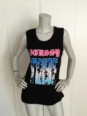 Stussy Bolt Tribe Muscle Scoop Tank Top Size S