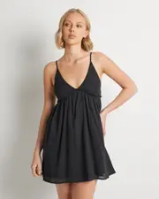 [Mooloola] Mooloola Women's Leah Dress in Black 0 Black