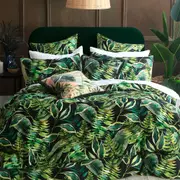 MM Linen Tropics Bed/Bedding Quilt Cover Set Cotton w/Pillowcase