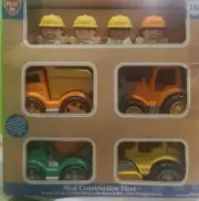 PlayGo Arbeitsgeräte mit Figuren.
