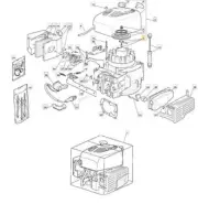 Kit Couplings Starter Engine Models 421HP Original Stiga 118550004/1