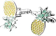 [SGerste] Gorgeous Handmade Brass Plated Pineapple Cufflink French Suit Shirt Cufflink