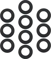 eMagTech 10 Pieces 1/2" BSP Pillar Tap Washer Replacement 22mm Center Nitrile Tap Washer for Fixing Taps to Basins Sinks