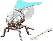 Fonowx Bee Shaped Honey Storage Pot for Home and Dining, Green