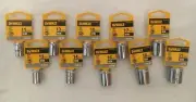 Dewalt Sockets MM Lot of 10 Lifetime Warranty Set 12pt 3/8" DR