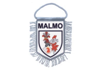 Mini banner flag pennant window mirror cars country banner malmo sweden