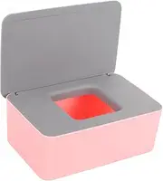 CAXUSD Portable Wipe Box Wet Wipes Wet Tissue Holder Desktop Tissue Dispenser Pp