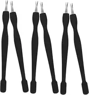 NULYLU Essential Nail Caring Supply 6pcs Nail Dead Skin Pusher Tool for Professional and Home Manicure