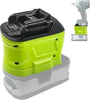 [TPDL] RYB18MT Battery Adapter for Ryobi 18 V Battery to Makita Battery Tool, Adapter Converter Convert with Ryobi 18 V Li-Ion to Makita 18 V Power Tool Battery