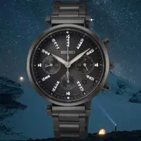 在飛比找momo購物網優惠-【SEIKO 精工】LUKIA 廣告款 太陽能計時腕錶 V1