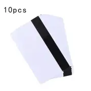 Blank PVC Stripe Card 2750 OE Hi-Co 3 Track High Resistance for Office 10PCS