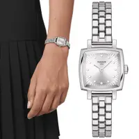 在飛比找PChome24h購物優惠-TISSOT天梭 LOVELY系列 典雅時尚腕錶-銀 20m