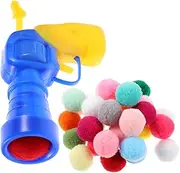 BAZEITFLOW 1Set Interactive Cat Launcher with Balls Durable Portable Kitten Chasing Game for Indoor Outdoor Fun Engaging Cat Enrichment