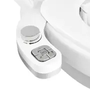 Samodra new bidet toilet seat attachment toilet bidet sprayer ultra-thin 3 funtions ass bidet shower hygienic wash for bathroom Chrome