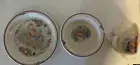 Corelle Coordinates Abundance Vintage Melamine Bear Fruit. Children's Set.