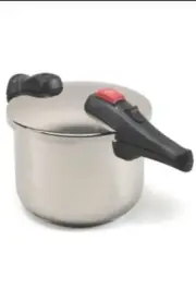 Chef’s Design Stainless Steel Stove Top Pressure Cooker - 8.5 Quart 8 Liter