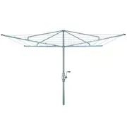 Hills Heritage Rotary Hoist 6 Line Galvanised Clothesline 40m Line Space 4.0m Head