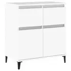 Sideboard White 60X35x70 Cm Engineered Wood Wood Sideboards & Buffets