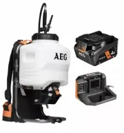 AEG 58V / 18V 15L Hybrid Backpack Shoulder Sprayer 4.0Ah Force Kit ADVBPS14