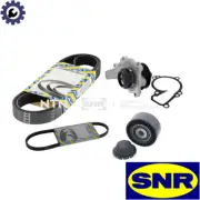 WATER PUMP + VRIBBED BELT SET KAP859.490 FOR CITROËN C-ELYSEE PEUGEOT 301 1.2L