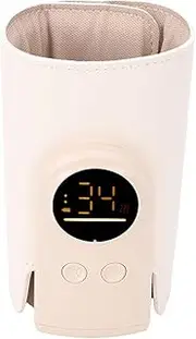 Bottle Warmer, Baby Milk Warmer Stable Constant Warming with LED Display Suitable for Home Travel, USB Rechargeable Portable Bottle Warmer Insulated Sleeve for Travel Outdoor
