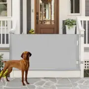Retractable Safety Gate for Baby Dog Durable Portable Mesh Retractabl