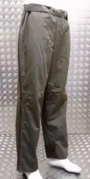 Genuine German Military Cold Weather Fleece Lined Full Zip Winter Trousers S-LG