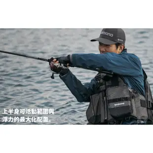 【獵漁人】SHIMANO 涉水釣救生衣 21 VF-024U 路亞救生衣 涉水釣 多功能救生衣 磯釣救生衣