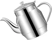 UTHCLO Stainless Steel Oil Strainer Pot Leakproof Oil Storage Bottle with Fine Mesh Filter Screen Kitchen Essential for Cooking and Frying and from Particles
