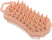 Anneome Silicone Exfoliating Shower Brush Ergonomic Scalp Massager and Hair Cleansing Tool for Daily Bathing and Gentle Exfoliation