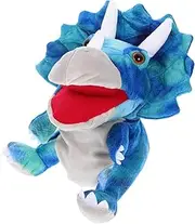 Interactive Plush Hand Puppet for Adorable Dinosaur for Fun Storytelling Role Play Imaginative Entertainment