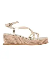 [Nine West] Criba Wedge in Gold