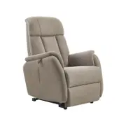 Carlton Electric Recliner Lift Chair Vanilla Beige