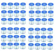 Intex PureSpa Type S1 Replacement Filter Cartridges, 48 Pack