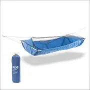 ENO SkyLite Hammock -1 Person Flat, Portable Hammock -Hammock Bug Net -Evergreen